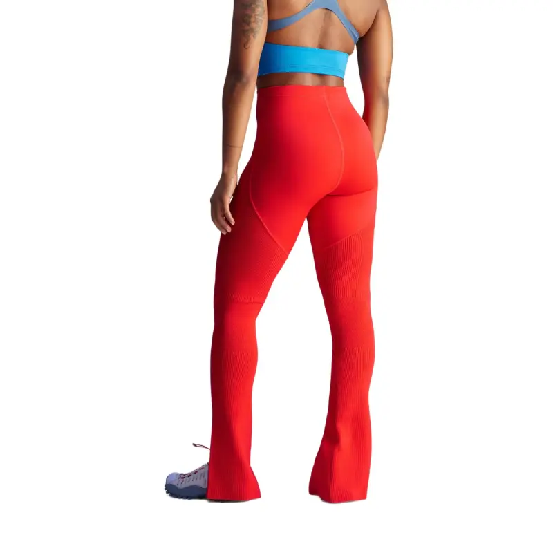 Adidas Logo Printed Flared Leggings-2
