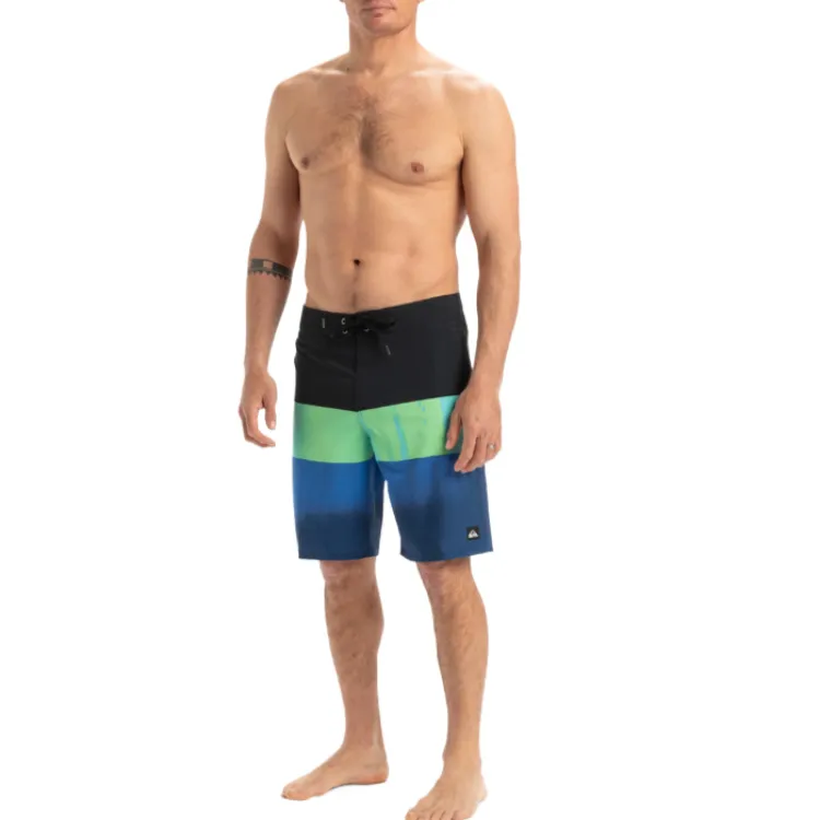 Quiksilver Beach Shorts Men's Color Star Cloud Blue Gradient-5