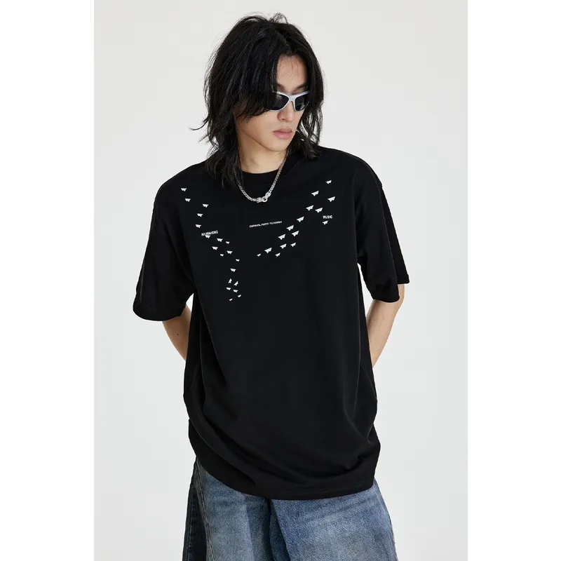 RUIZENLUO T Shirts Unisex Black-6
