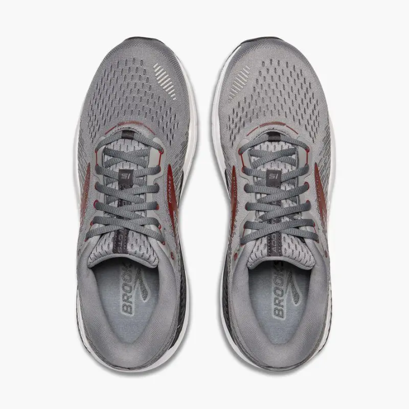 Brooks Addiction GTS 15 Low Top Running Shoes Men's Gray-2