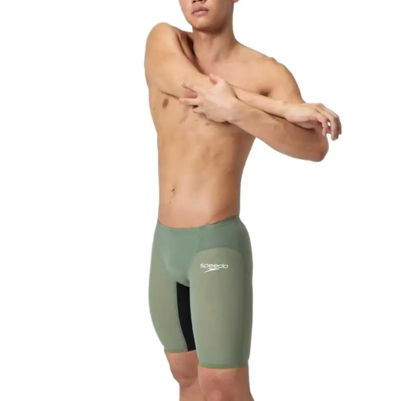 Speedo Fastskin LZR Pure Valor 2.0 Swimming Shorts Men's Green/Black-3