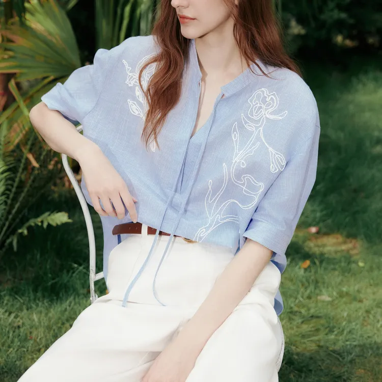 ELLE Shirts Women's Stripes-4
