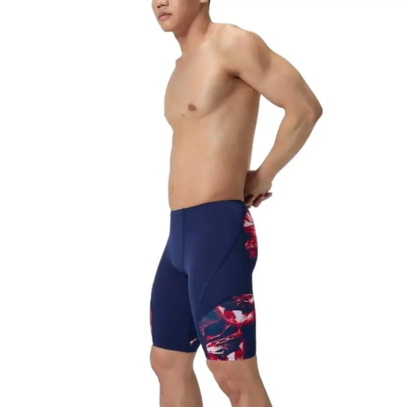 Speedo Lunar Storm Jammer Swimming Shorts Men's Marine Blue-2