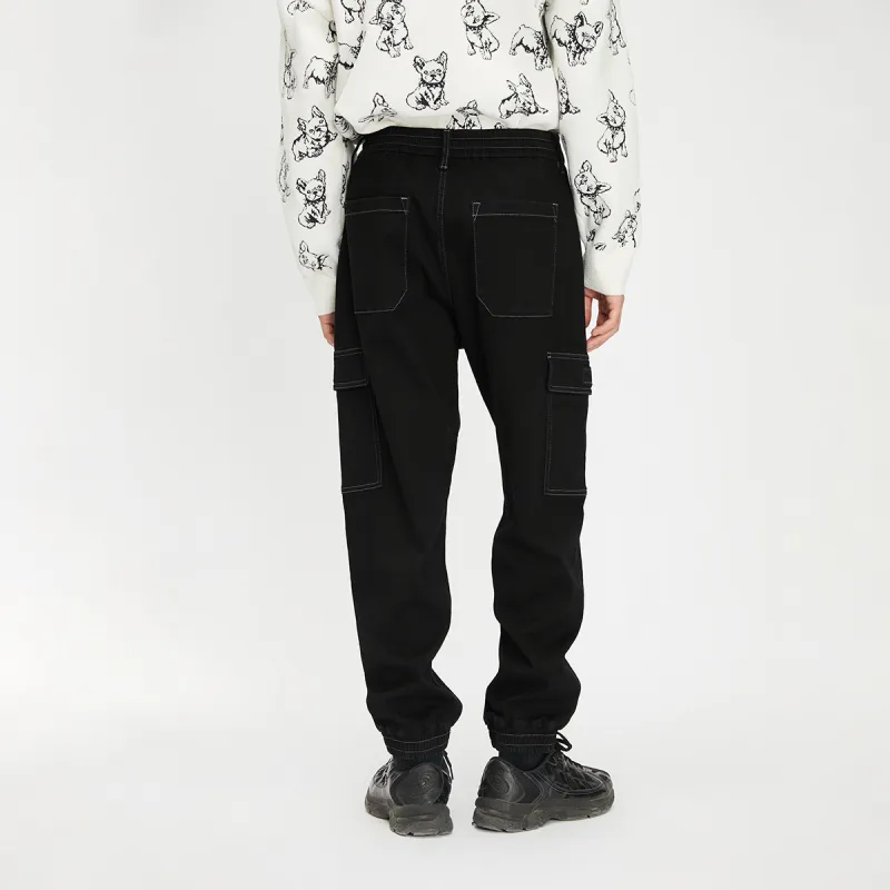 JACK JONES· Pants Jeans Men's Dark Gray-3