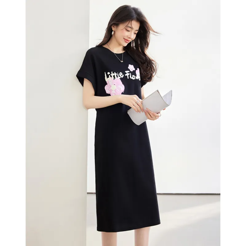 Like The Age Of Water Short Sleeved Dress Women's-1