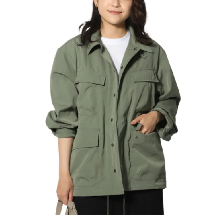 Snow Peak TAKIBI Weather Cloth Jacket Unisex-9