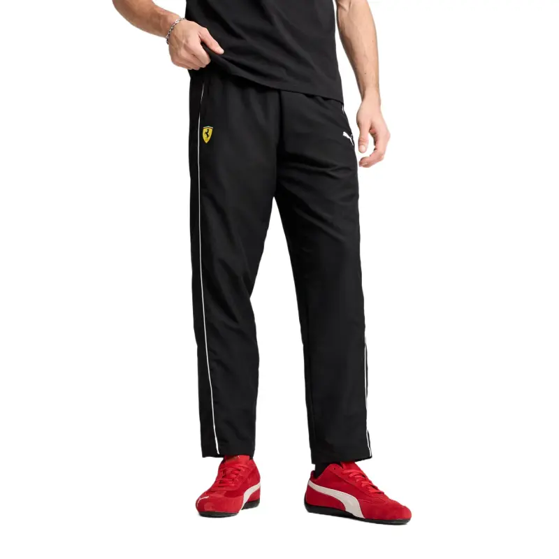 PUMA Scuderia Ferrari Casual Pants Men's Black-2