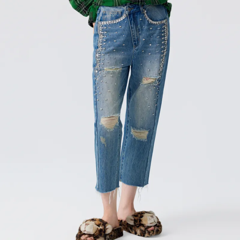 TCH Jeans Women's Denim Blue-4