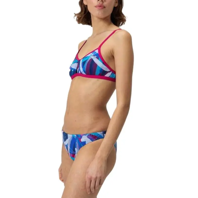 Speedo PrintedTieBackKeyhole Bikini Women's-10