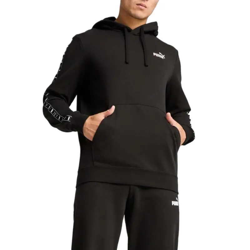 PUMA Sudadera Con Capucha Para Hombre Essentials Con Logotipo Lab-3