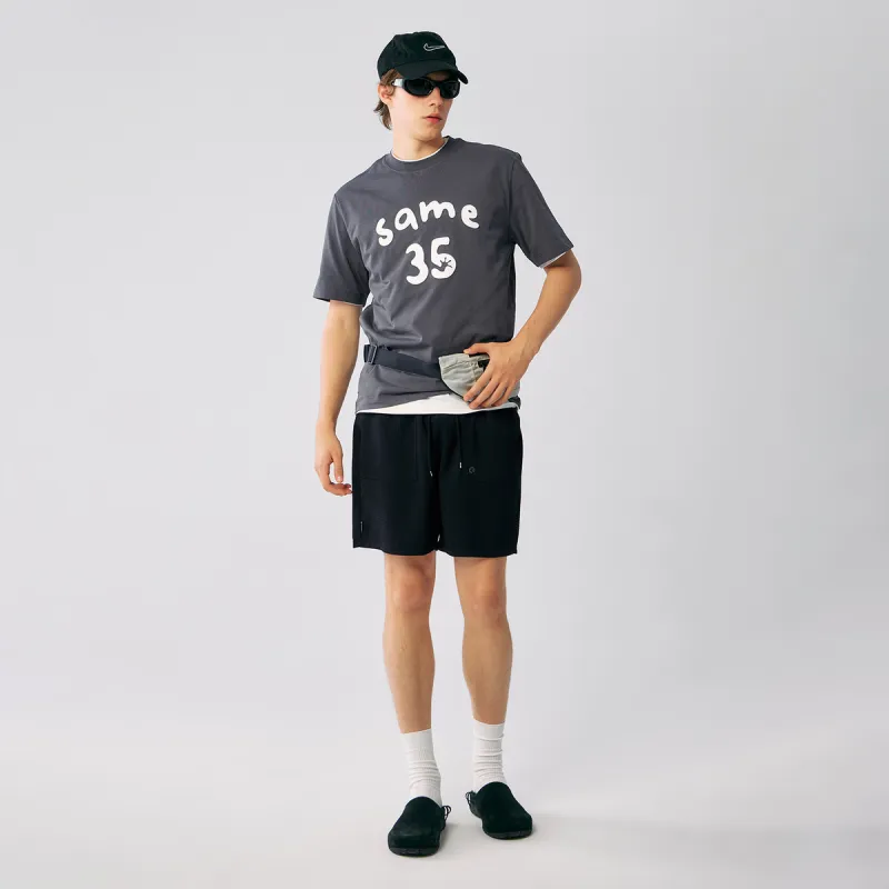 MYSAMESAME T Shirts Unisex Dark Gray In Stock-3