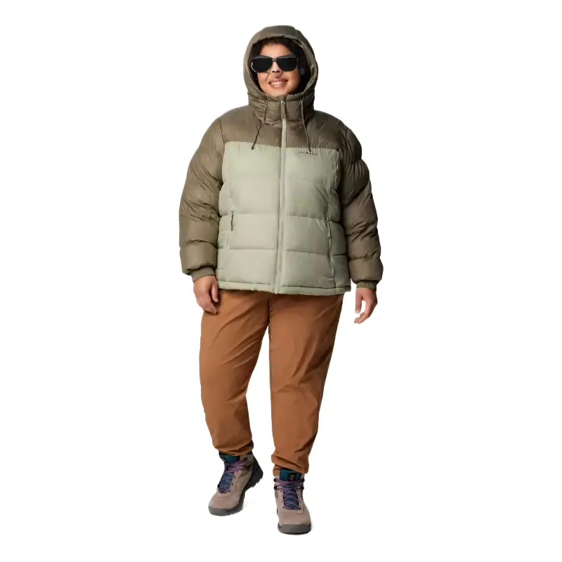 Columbia Pike Lake Jackets Coats Women's Stone Green-4