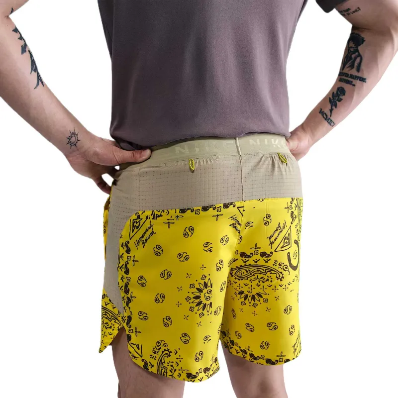 Nike Dri Fit Sports Shorts Men's Yellow-1