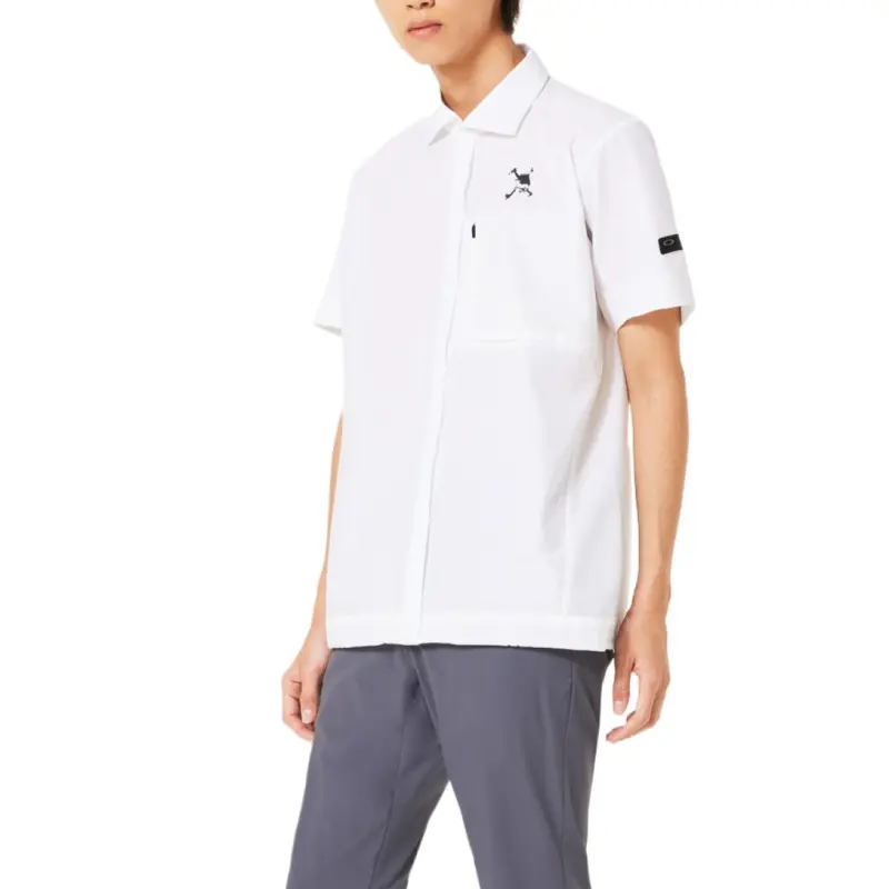 Oakley SkullAerateHybridShirt Shirt Men's White-5