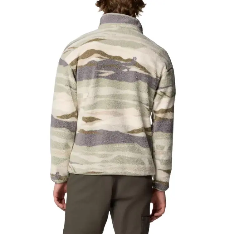 Columbia Helvetia Printed Half Snap Printed Fleece Pullover Sweatshirt Men's Multicolor-1