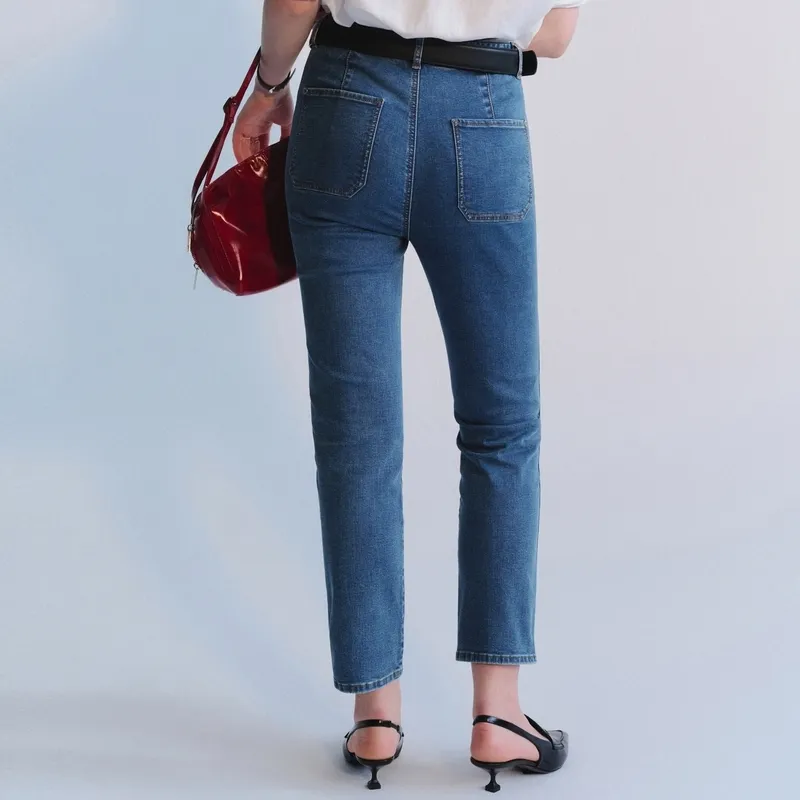 Teenie Weenie Jeans Women's Medium Blue-3