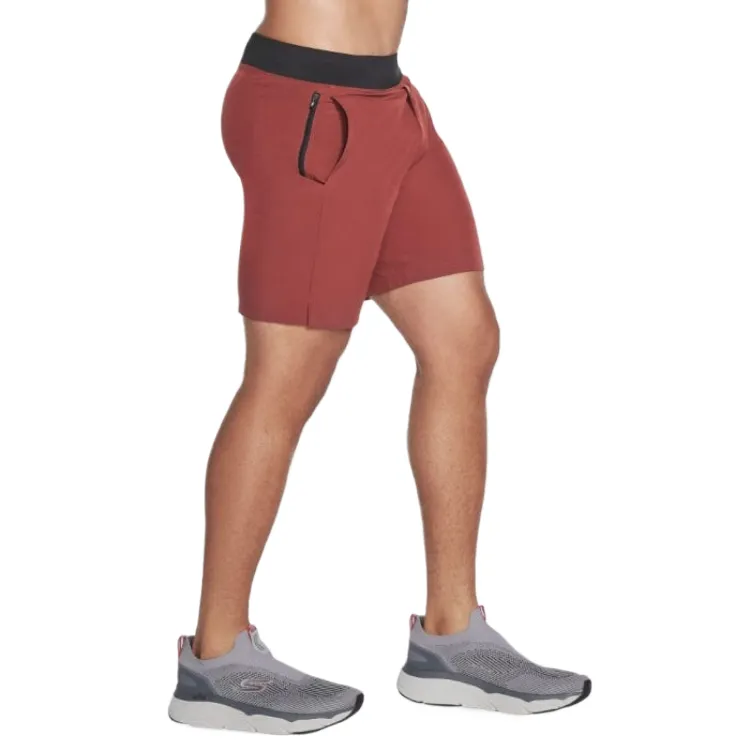 Skechers SkechWeave™ Sports Shorts Men's Red Brown DKRD-2