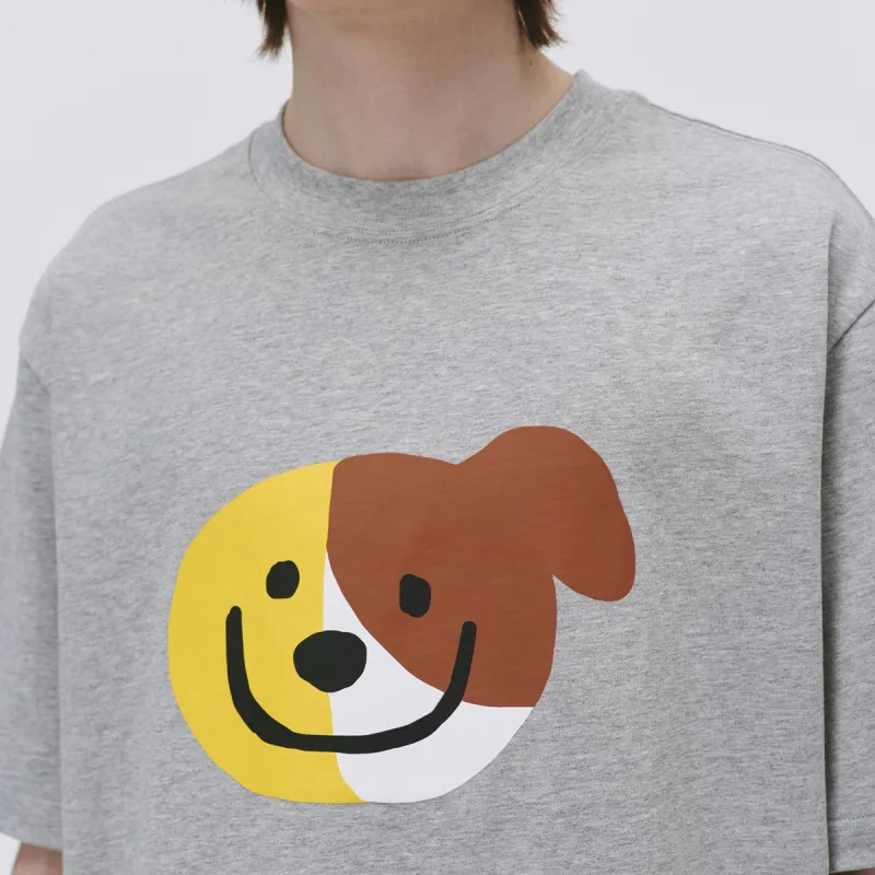 MYSAMESAME T Shirt Unisex Muddy Heather Gray-3
