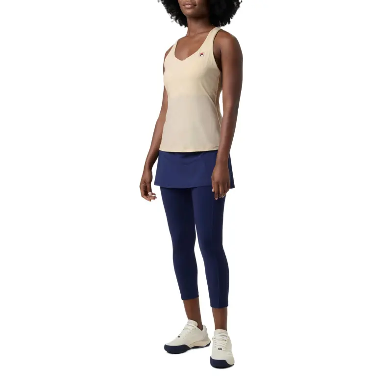 FILA Racerback Sport Vests Women's Ecru 926-3