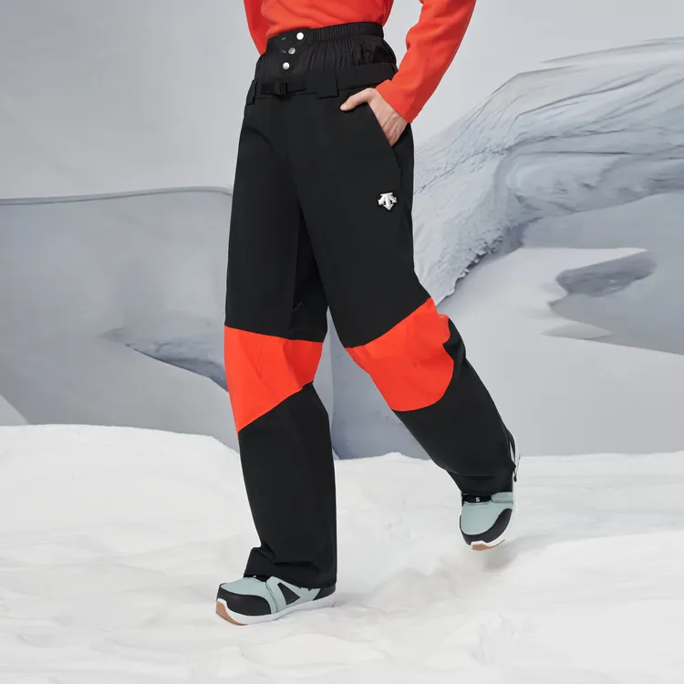 DESCENTE SNOWBOARD Series Ski Pants Unisex OR ORANGE-3