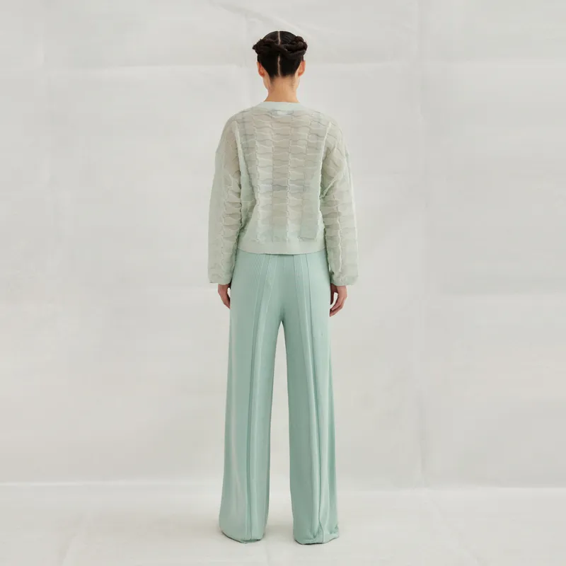 UPON PRO Casual Pants Women's Cyan-2
