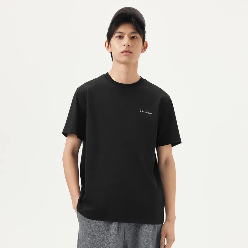 Gxg Jeans T Shirts Men Black-2