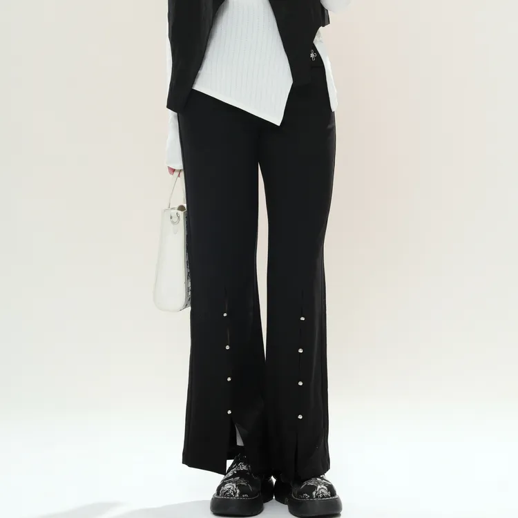 SETIROM Casual Pants Women's Black-2