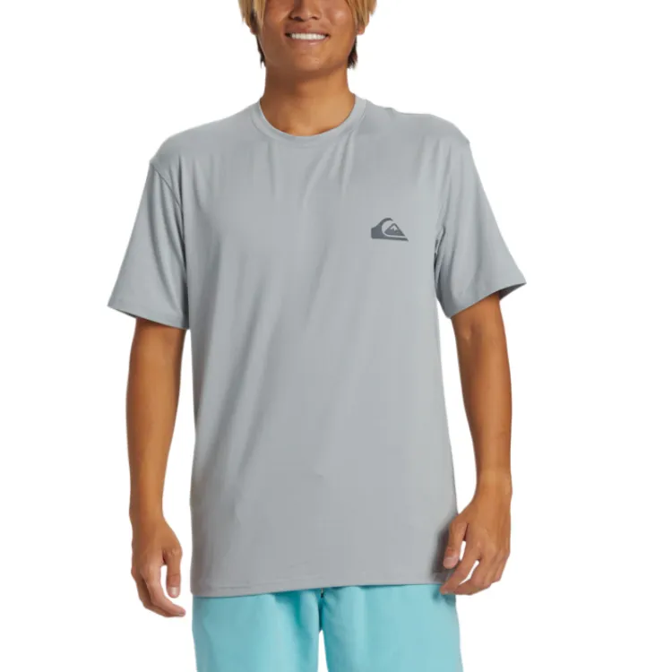 Quiksilver T Shirts Men Gray-2