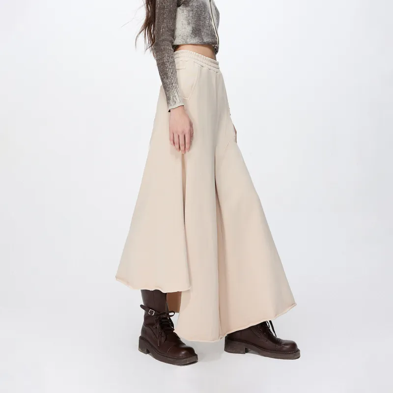 ONLY Casual Long Skirts Women's Cement Sand-2