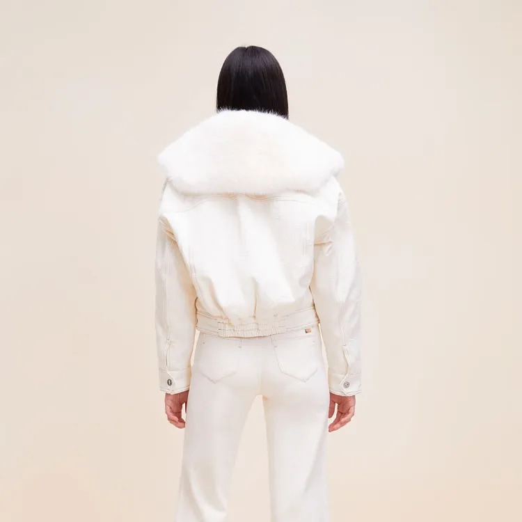 ONLY Cropped Coats Women's-5