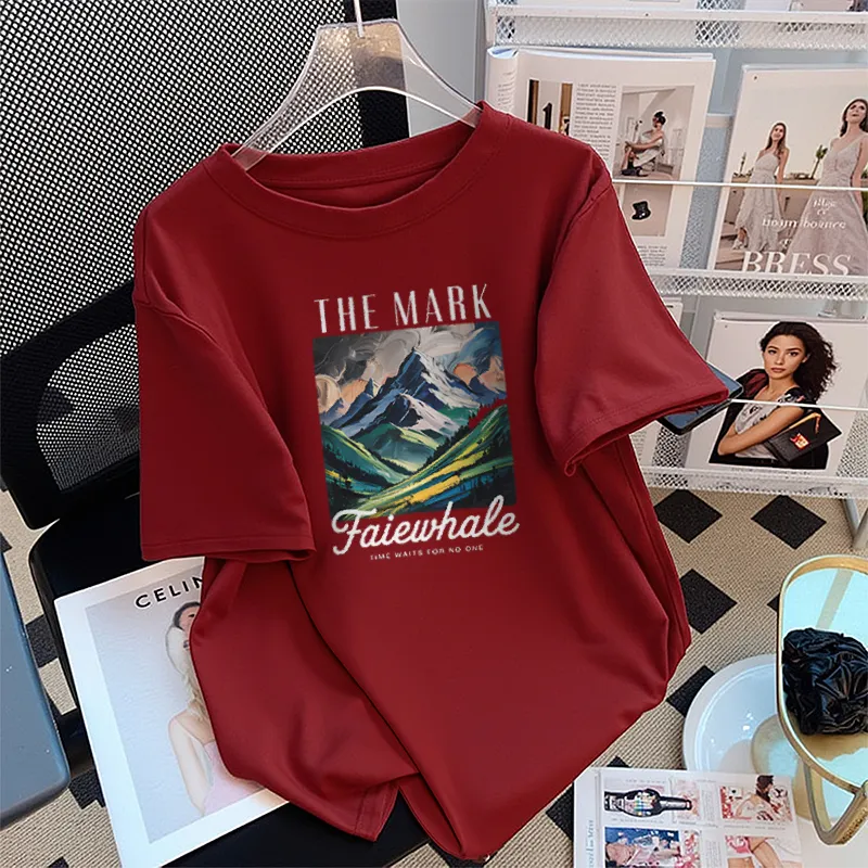 FAIRWHALE T Shirts Women's-8