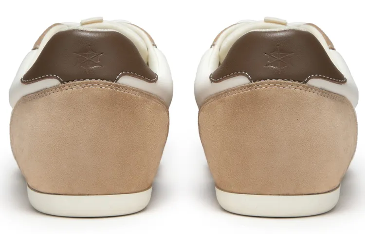 NATURSUN Casual Shoes Women's Low Top Ecru/Apricot, Ecru/Black-3