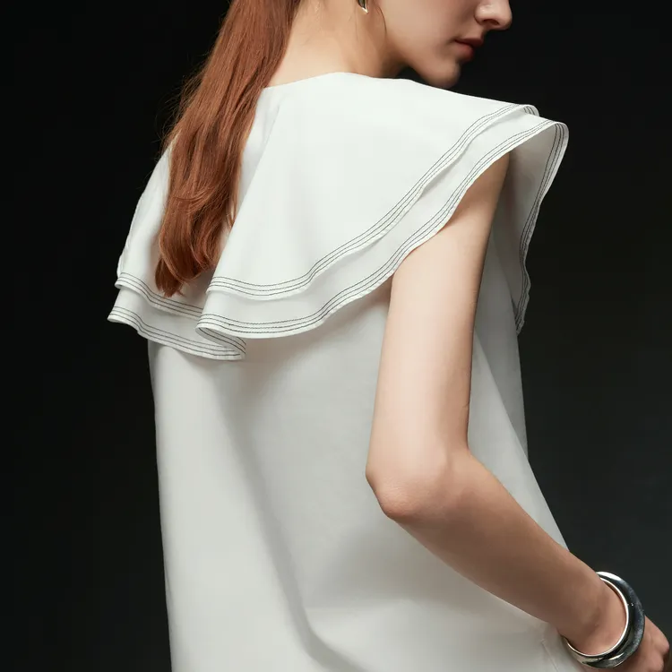 ELLE Shirts Women's White-6