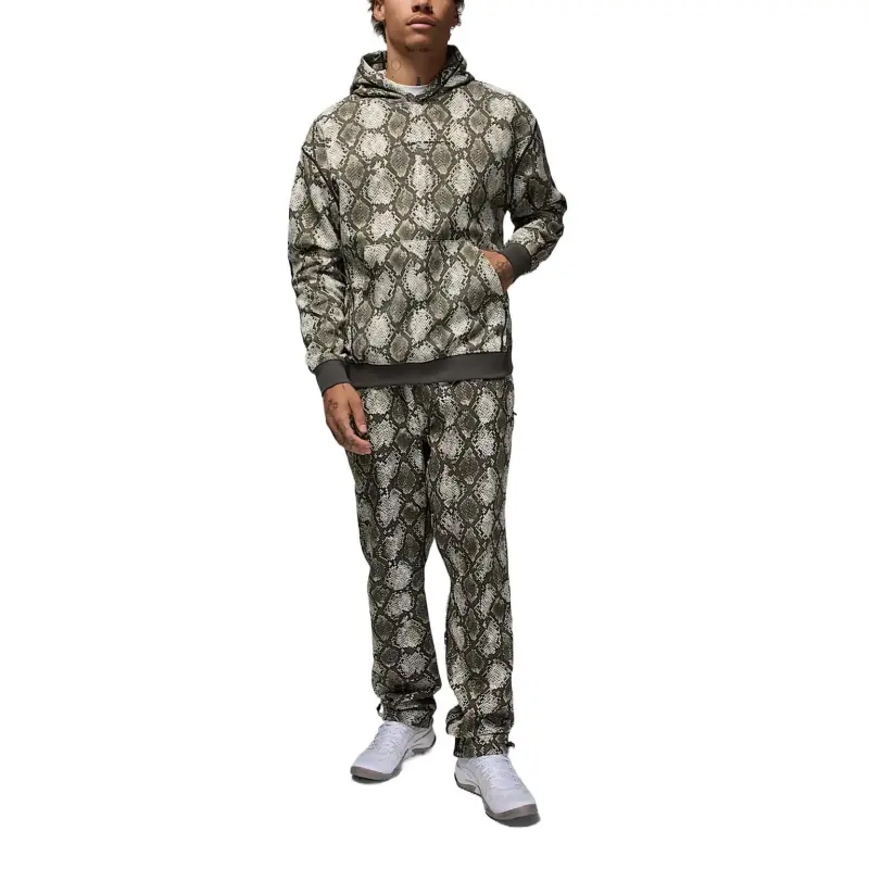 JORDAN Sport Hoop Fleece Men's Dri FIT Printed Pullover Hoodie-1