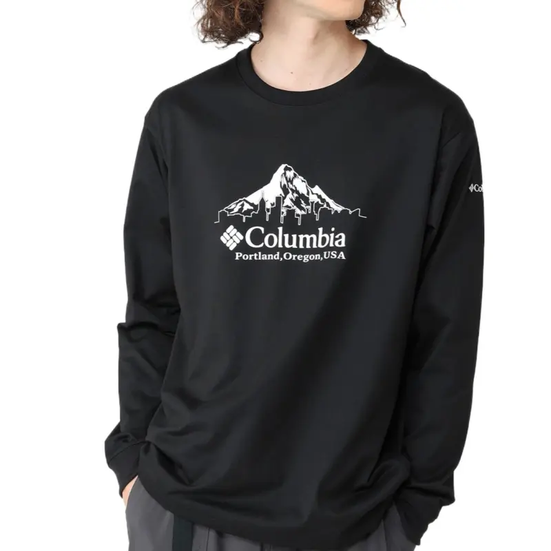 Columbia Urban Hike T Shirt Men's Black-2