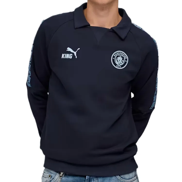 PUMA Manchester City Manchester City Sweatshirt Men's Marine Blue-2