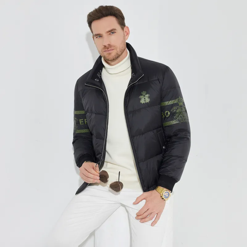 Raidy Boer Down Jacket Men's Black-5