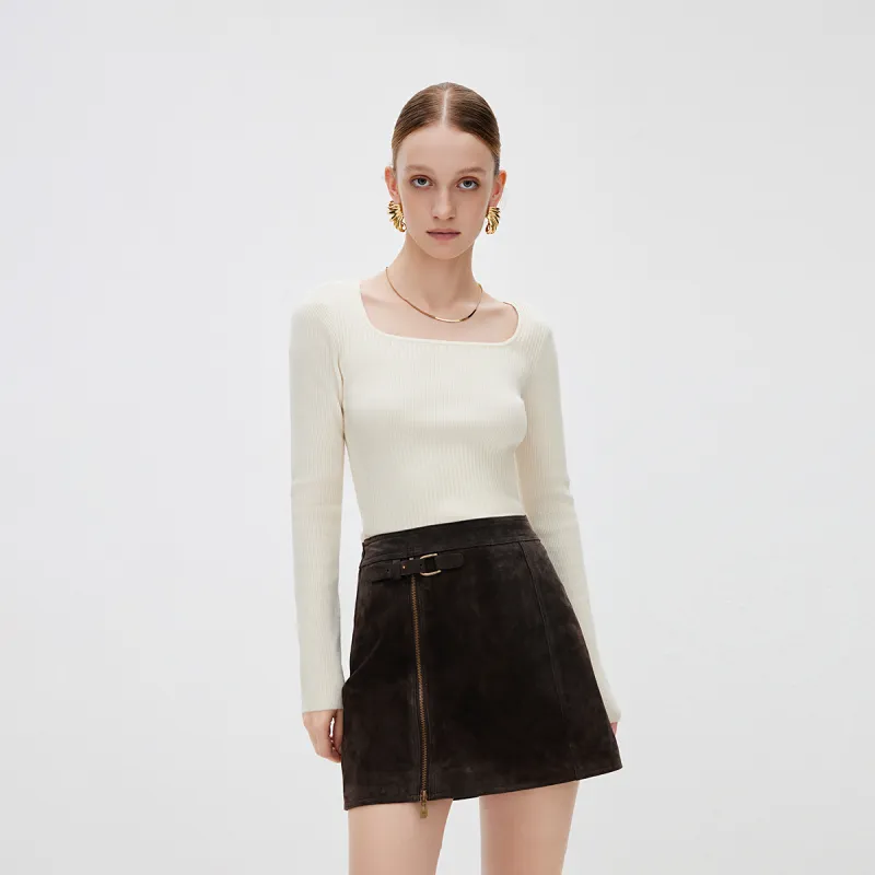 ONLY Leather Short Skirts Women's-1