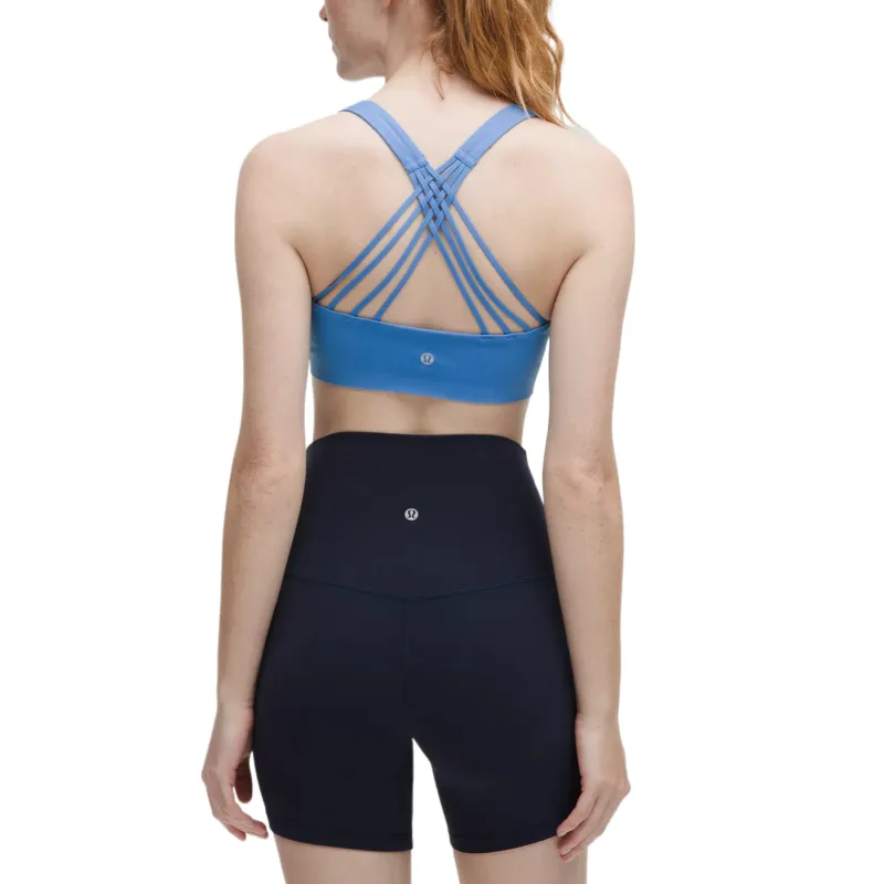 Lululemon FlexyFlex Strappy Yoga Bra Light Support, D DDD Cups Sports Underwear Women's-4
