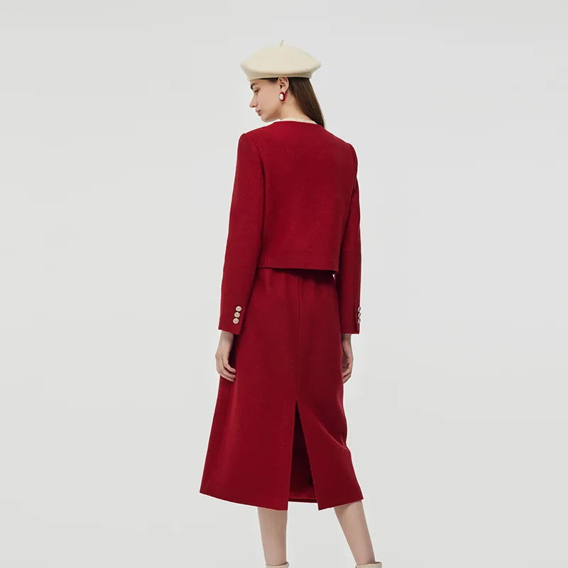 GOELIA Skirt Set Women's Pepper Red-5