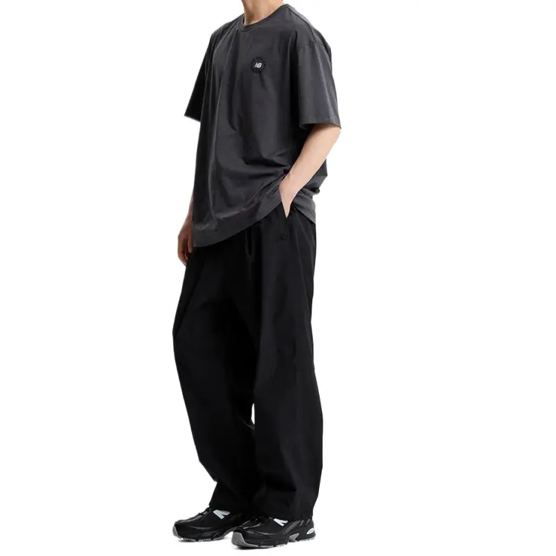 New Balance UNI FROZEN SS25 Casual Pants Men's Black-2