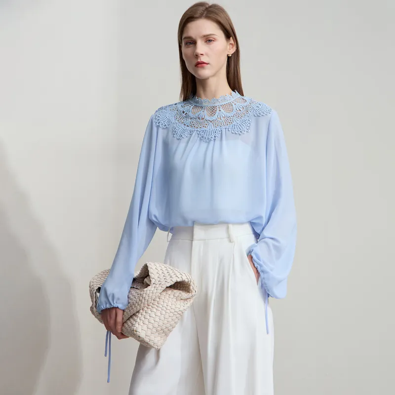 AMII Chiffon Shirts Women's-16