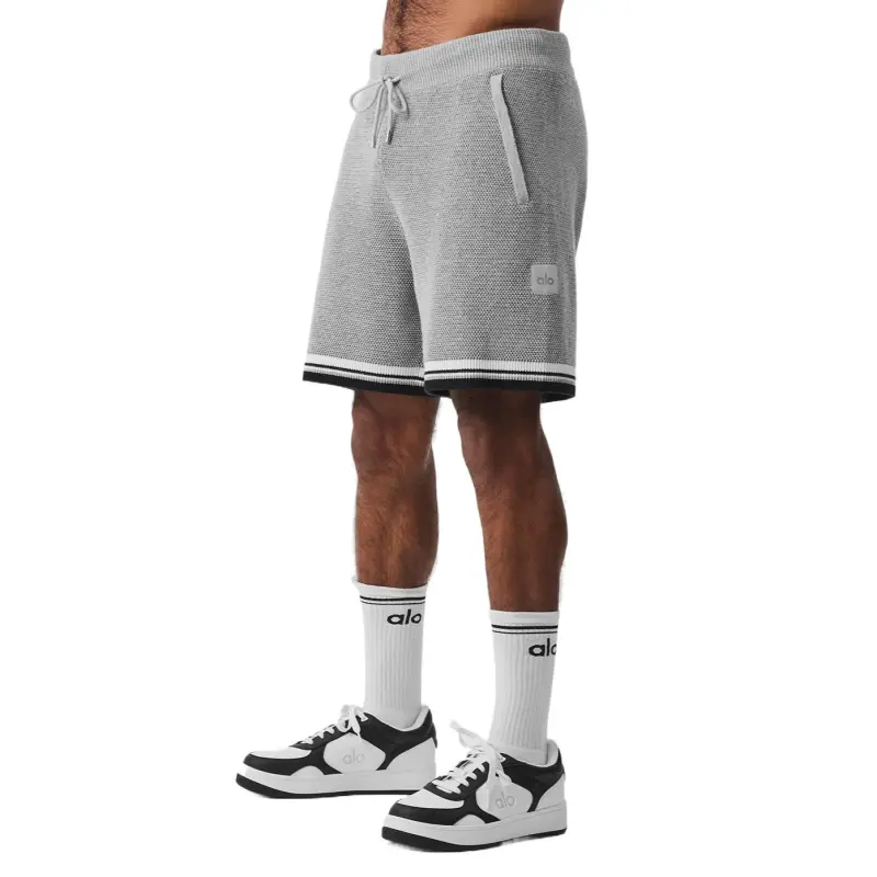Alo Yoga Sports Club Sweater Knit Casual Shorts 7' Men's-12