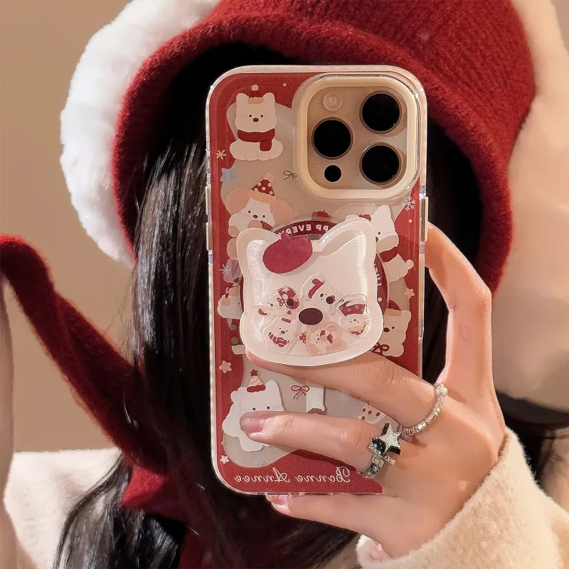 QIZHENG TPU Material Cute Style Phone Case Compatible With Apple 16 Pro Max/15/14/13/12/11-2