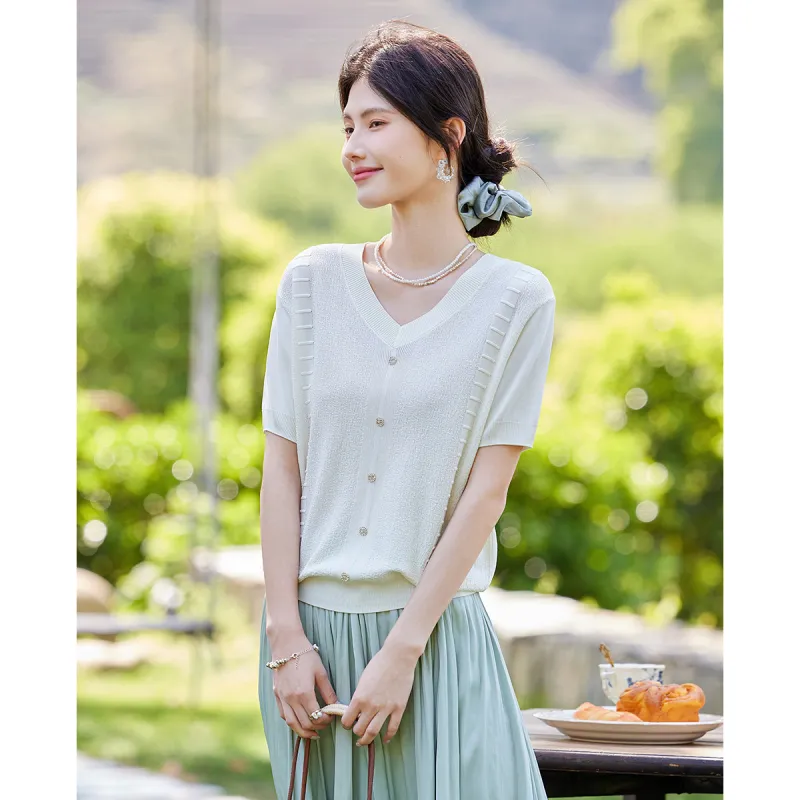 TERRE BLEUE Summer Knitwear Women's-2