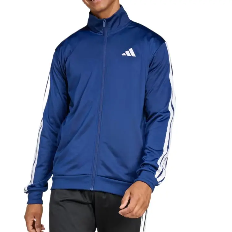Adidas Free Shipping With AdiClub 3 Stripes Tricot Regular Track Jacket-1