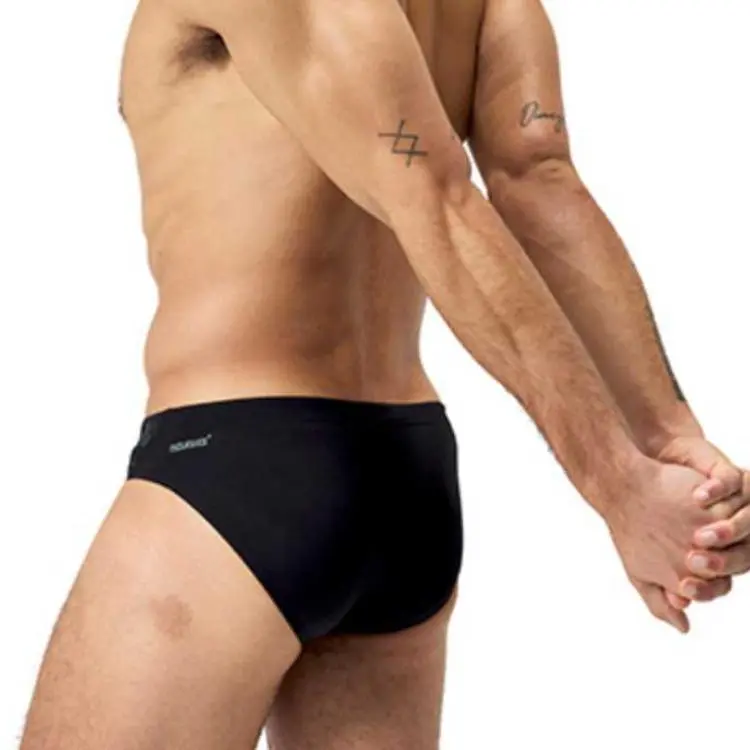 Speedo Swimming Shorts Men's Black Green-1