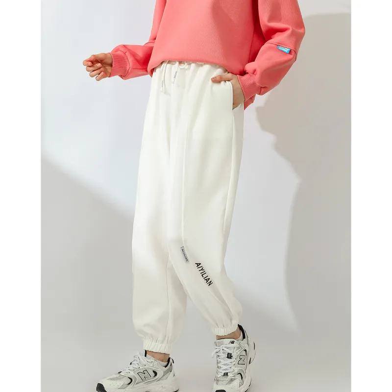 Love Elaine Casual Pants Women's White-2