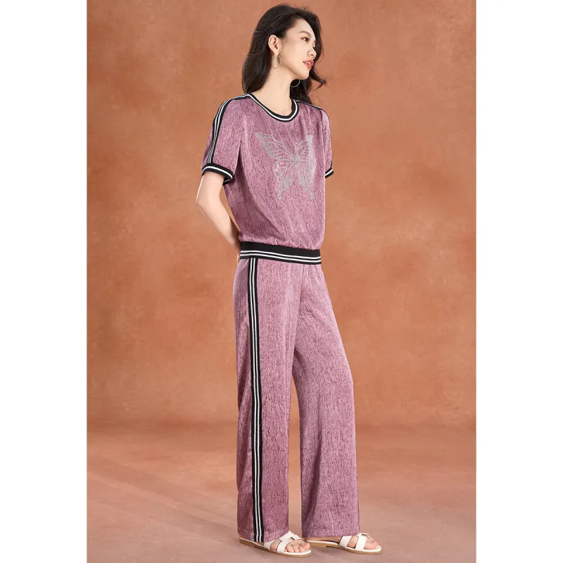 Mylan Casual Suit Cinched Waist Women's-3