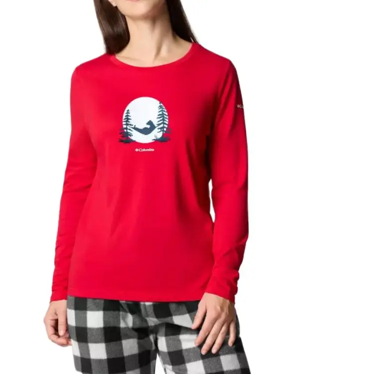 Columbia Pajama Set Women's Mountain Red-2
